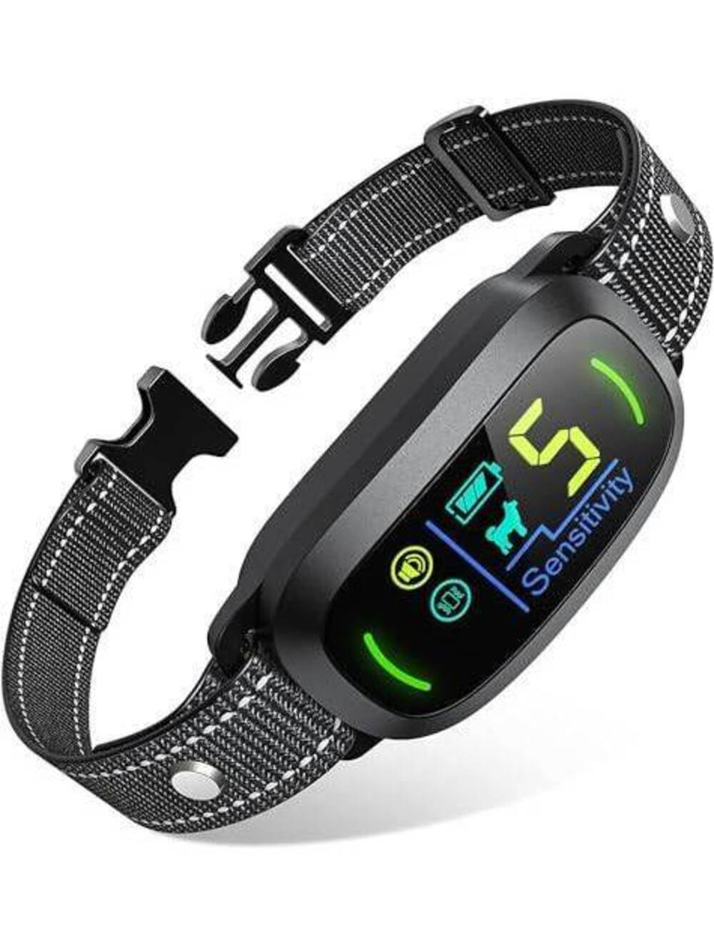Dog Bark Collar, Rechargeable Anti Barking Training Collar for Dogs